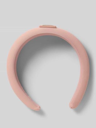 Guess Haarreif mit Label-Applikation in Rosa, Gr&ouml;&szlig;e 1