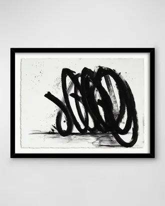 RFA Fine Art Vital 5 Framed Hand-Embellished Giclee by H. Scott