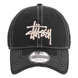 St&uuml;ssy 9Twenty Washed Basic Trucker Black 1311164-BLAC