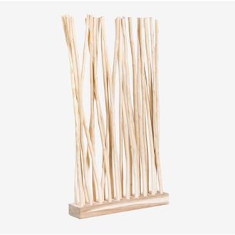 Sklum Sklum - Biombo En Madera De Teca Narel