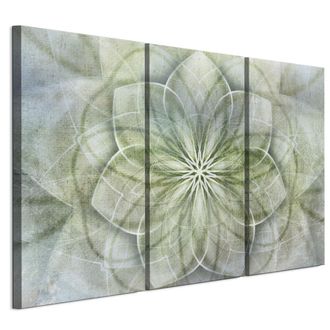 OEM Cuadro Sobre Lienzo Italiano De 90 X 60 Cm, Tr&iacute;ptico - Estilo Boho - Fondos Y Estampados Cuadro Sobre Lienzo Italiano De 120 X 80 Cm, Tr&iacute;ptico - Estil