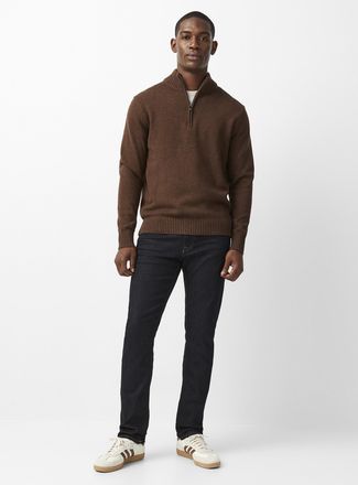 Mavi Mens Marcus deep-indigo jean Straight, slim fit