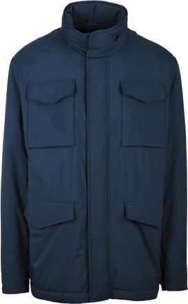 Paul & Shark Coat with Zip - Blue