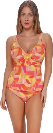 Sunsets Forever Tankini Swimsuit Top - D Cup in Dreamsicle Crepe at Nordstrom, Size 38