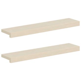 vidaXL Soglie Per Finestre 2 Pz Bianco 70 X 20 X 2 Cm Vidaxl