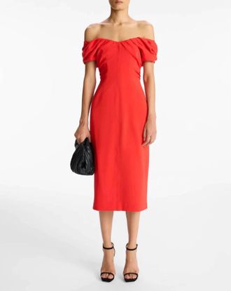 A.L.C. Red Nora Dress