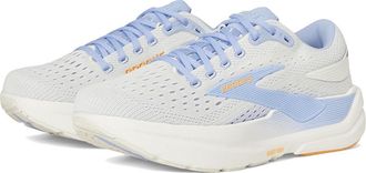 Brooks Ghost Max 3 Womens Running Shoes Coconut/Blue Heron/Orange : 10.5 B - Medium, Textile