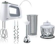 Braun Multimix 5 Hm 5137 Batidora De Mano Gris Blanco Potente