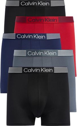 Calvin Klein 5-Pack Iron Flex Boxer Briefs in Black Multi at Nordstrom Rack, Size X-Large