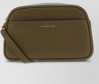 Michael Kors jet set leather clutch bag