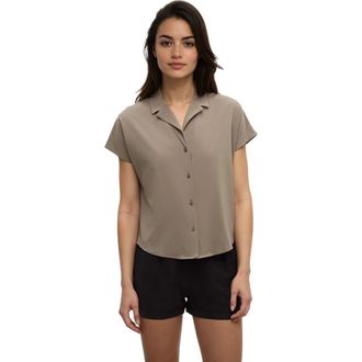 tentree Harding Shirt in Clay at Nordstrom, Size 12