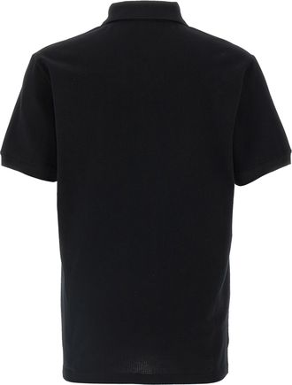 Alexander McQueen Mens Bicolor Cotton Polo Shirt