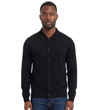 HUGO BOSS Black Shirt Collar Jacket