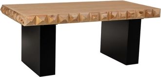 Wanderlust Deco Mesa de madera y metal marr&oacute;n 200x100x78h cm