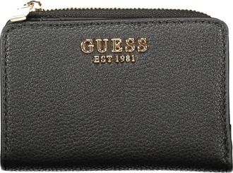 Guess Melody SLG Portemonnee - Dames - Portefeuilles - Zwart - ONE Size - Leer - Accessoires