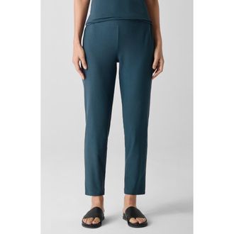 Eileen Fisher Slim Ankle Pants in Alpne at Nordstrom Rack, Size Xx-Small