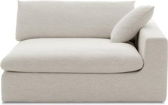 Castlery Beige Right Wide Chaise | Dawson by Castlery, Furniture for Living Room, Castlery Brand