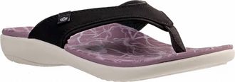 Spenco Womens Yumi Reflection Sandal In Black