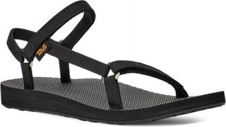 Teva Womens Teva Original Universal Slim 1150110-BLK Sandal Black Round Toe ZOGG2184