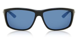 Costa Mag Bay Polarized 904804 Mens Sunglasses Black Size 63