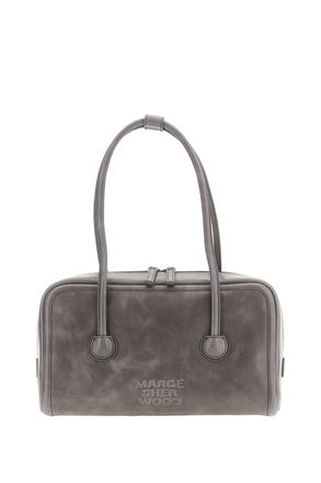 Margesherwood Premium Leather Small Shoulder Bag with Zip Closure