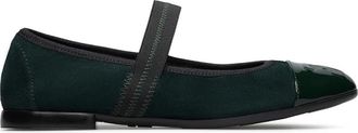 Fabi Ballerina Flat - Dames - Ballerinas - Groen - 39 EU - Leer - Schoenen