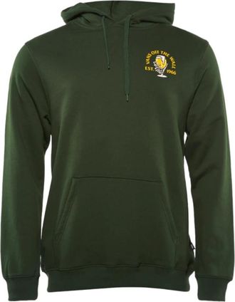 Vans Moderne Urban Hoodie met Vans Logo - Heren - Hoodies - Groen - S - Katoen - Hoodies & sweatvesten