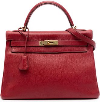 Herm&egrave;s Pre-owned Hermes Clemence Kelly II Retourne 32 Ladies TPIM988RE9XPO6FD