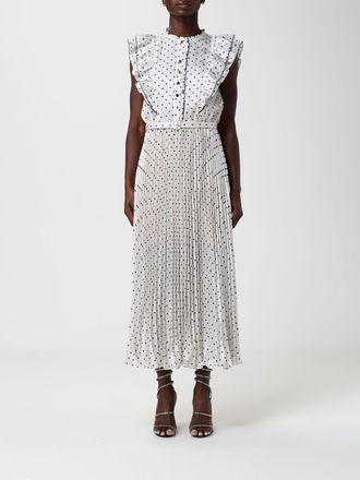 Self Portrait Abito midi Self-Portrait in cr&ecirc;pe a pois