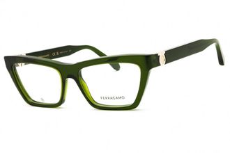 Ferragamo SF3021 317 Transparent Green 54mm