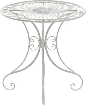 Clp Clp - Mesa De Jard&iacute;n Hari Blanco Antiguo
