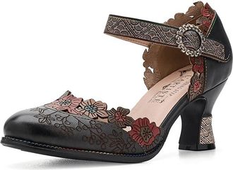 L'Artiste by Spring Step Happydance Womens Shoes Black : EU 42 (US Womens 10.5-11) M, Leather