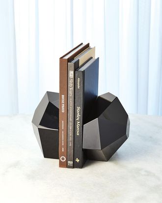 Global Views Crystal Bookends, Set of 2