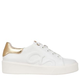 Naturalizer Morrison Logo White / Dark Gold I8936L4101 Womens