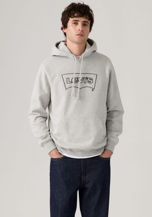 Levi's Hoodie LEVIS STANDARD GRAPHIC HOOD, Herren, Gr. L, 0pen finish tbd 13, Frottee, Obermaterial: 88% Baumwolle, 12% Polyester, l&auml;ssig geschnitten h&uuml;ftbed