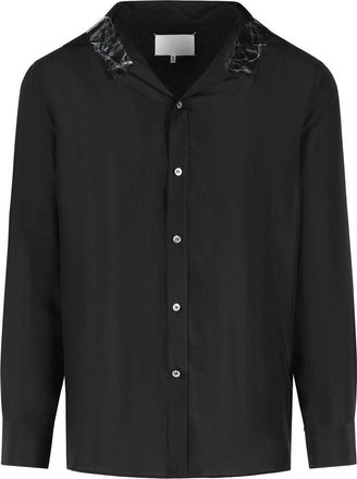 Maison Margiela Black Silk Shirt