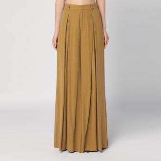 Andamane Yellow ochre trouser skirt