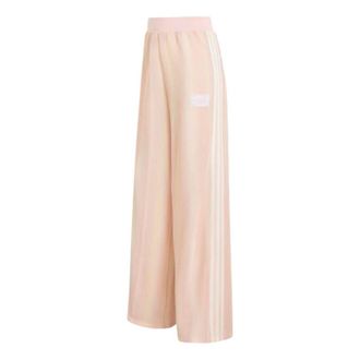 adidas (WMNS) adidas Summer Glow Knitted Firebird Track Pants Asia Sizing Sandy Pink KY2037