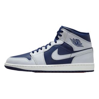 Nike Air Jordan 1 Mid Blue Void / Pure Platinum DQ8426-403 Mens