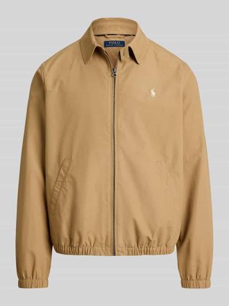 Polo Ralph Lauren Regular Fit Blouson aus reiner Baumwolle in Beige, Gr&ouml;&szlig;e M