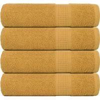 OEM Servilletas Frogn, Juego De 4, Color Dorado, 50x100 Cm, 360 G/m&sup2; - Crezuo