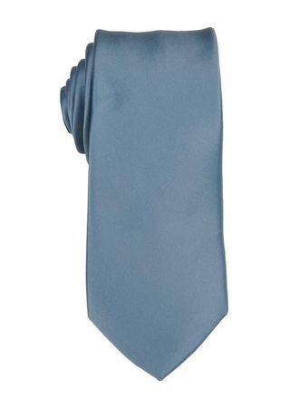 Brooklyn Brigade Mens Solid Satin X-Long Tie in Dusty Blue at Nordstrom