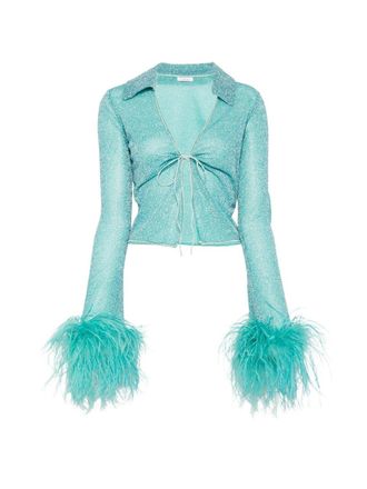 Os&eacute;ree Lumiere Plumage Slim Shirt