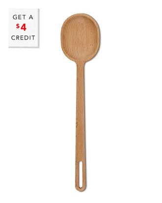 LE CREUSET Signature Wood Serving Spoon With $4 Credit