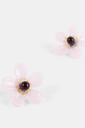Alaia Womens Bloom Pink Earrings Jewelry Bijoux