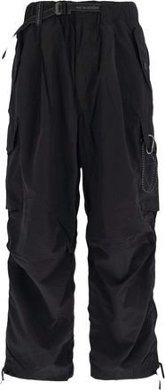 And Wander 87 Oversize Cargo Pants - Black