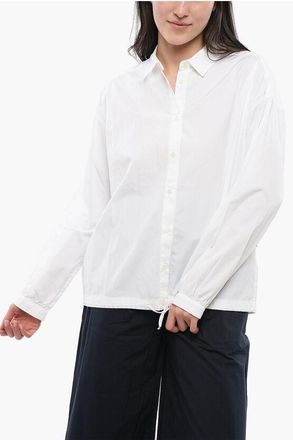 Woolrich Cotton YARN Shirt with Drawstringed Hem size M