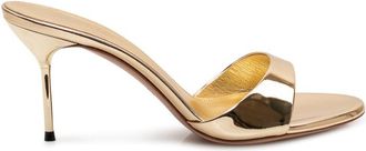 PARIS TEXAS Golden SLip-on Heels