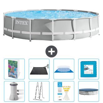 Intex Piscina Prism Frame Redonda - 457x107 Cm - 9-piezas S621