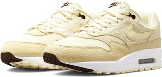 Nike AIR MAX 1 87 Womens Fashion Trainers in Coconut Milk - 5 UK